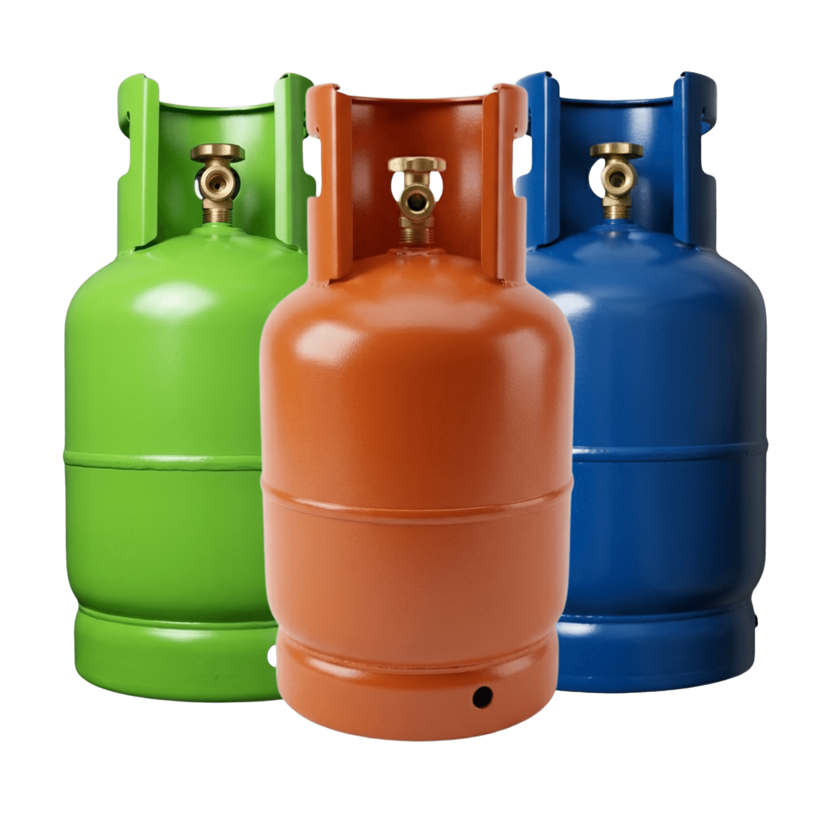 Three LP Gas Cylinders